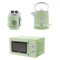 Тостер TESLER Elizabeth TT-245 GREEN 2 отсека, 815 Вт, 29.5х18.8х19.1 см, зеленый