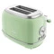 Тостер TESLER Elizabeth TT-245 GREEN 2 отсека, 815 Вт, 29.5х18.8х19.1 см, зеленый