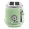 Тостер TESLER Elizabeth TT-245 GREEN 2 отсека, 815 Вт, 29.5х18.8х19.1 см, зеленый
