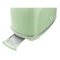 Тостер TESLER Elizabeth TT-245 GREEN 2 отсека, 815 Вт, 29.5х18.8х19.1 см, зеленый
