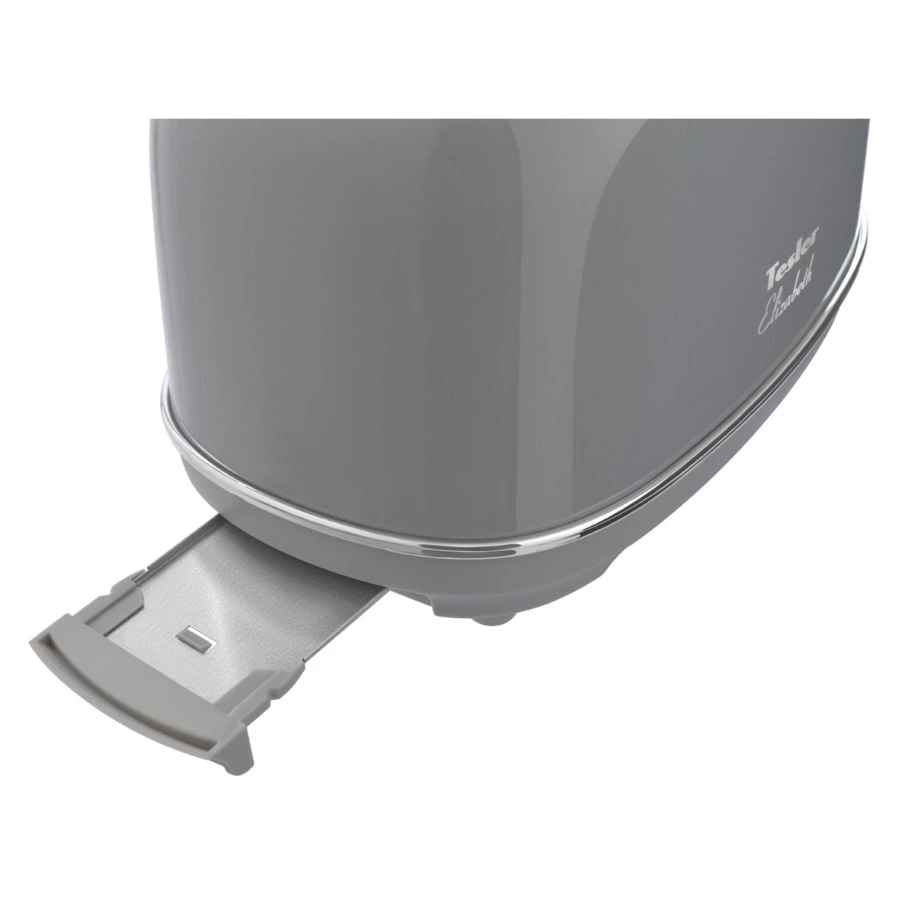 Тостер TESLER Elizabeth TT-245 GREY 2 отсека, 815 Вт, 29.5х18.8х19.1 см, серый