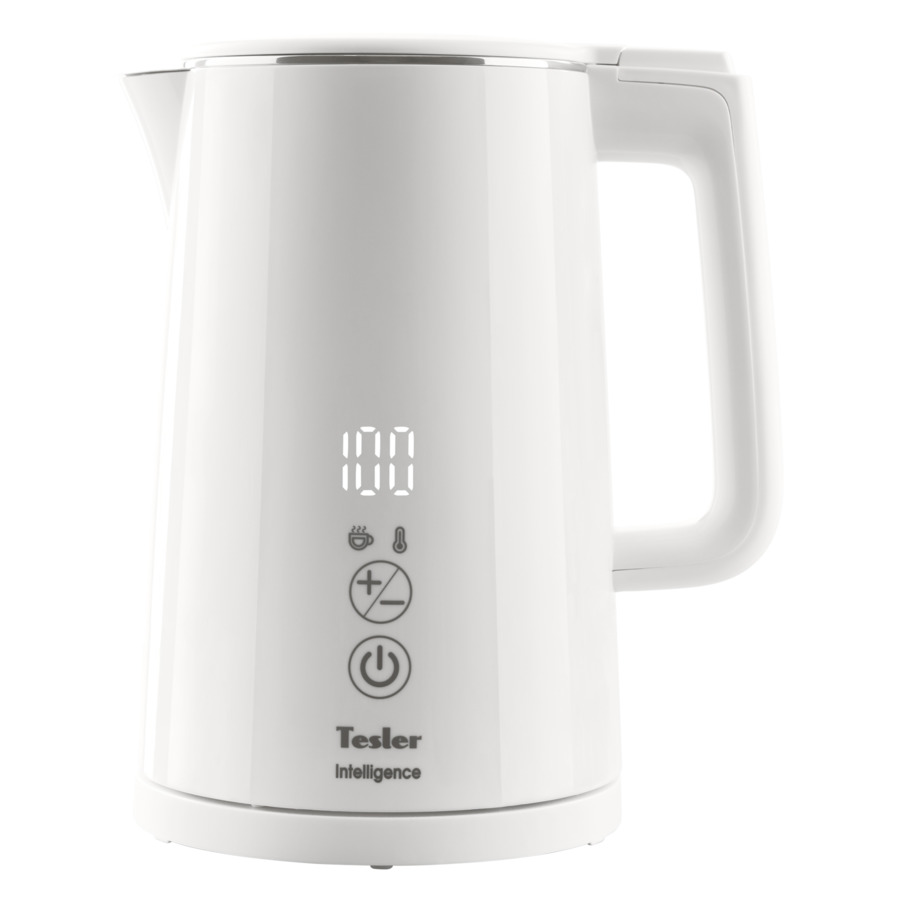 Чайник электрический TESLER KT-1520 WHITE 1,5 л, белый