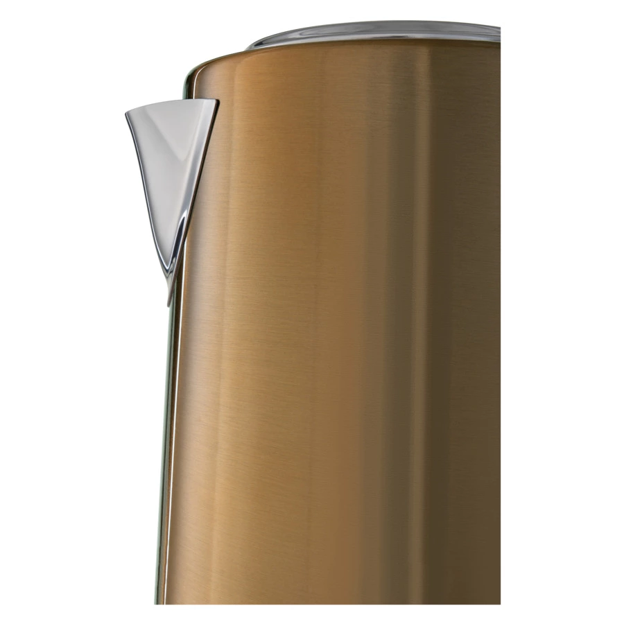Чайник электрический TESLER Gloria KT-1710 BRONZE 1,7 л, 2200 Вт, 22.2x25.8x25.8 см, сталь, бронза