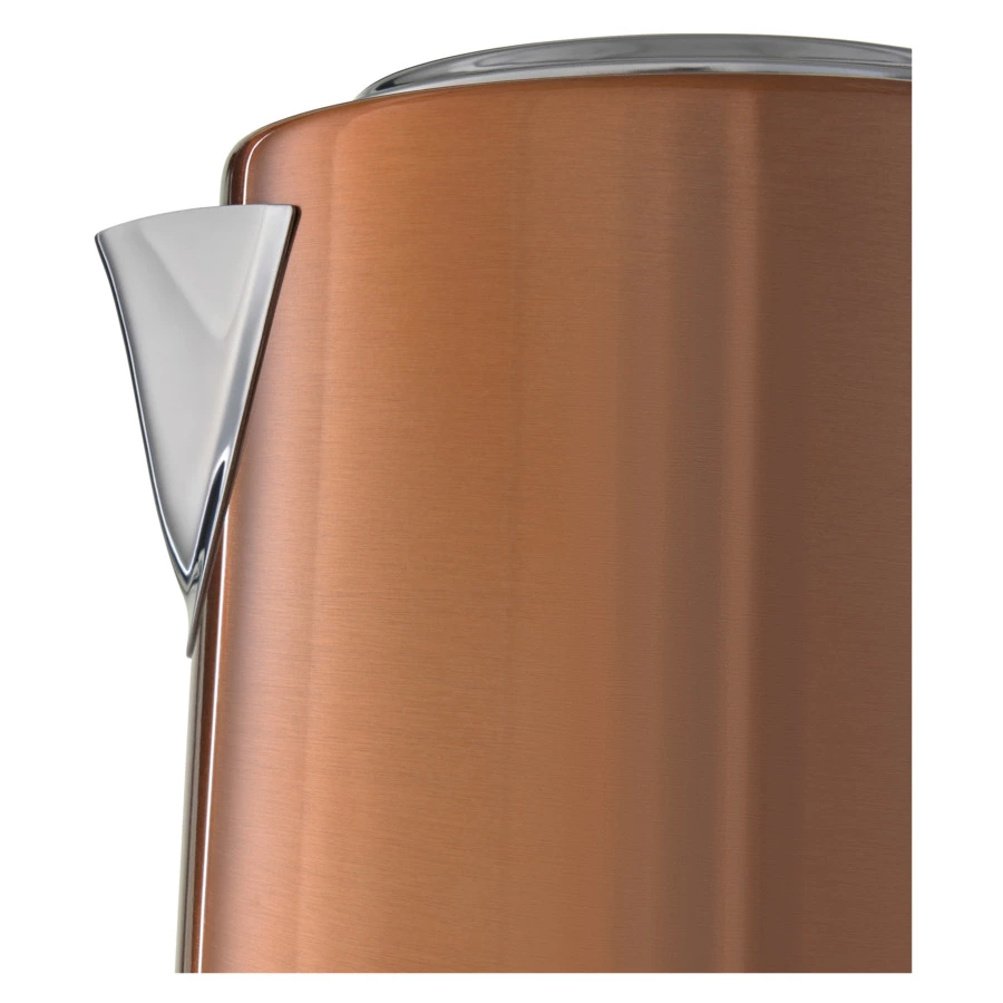 Чайник электрический TESLER Gloria KT-1710 COPPER 1,7 л, 2200 Вт, 22.2x25.8x25.8 см, сталь, медный