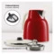 Чайник электрический TESLER Margherita KT-1760 RED 1,7 л, 2200 Вт, красный