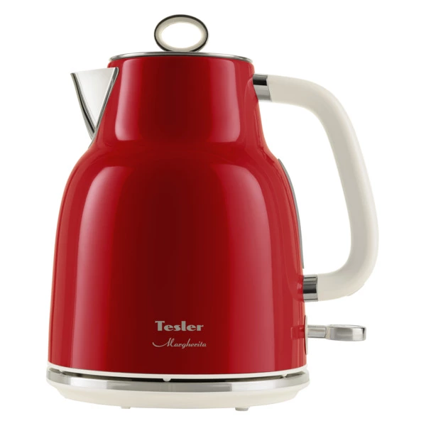 Чайник электрический TESLER Margherita KT-1760 RED 1,7 л, 2200 Вт, красный