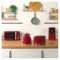 Чайник электрический TESLER Margherita KT-1760 RED 1,7 л, 2200 Вт, красный