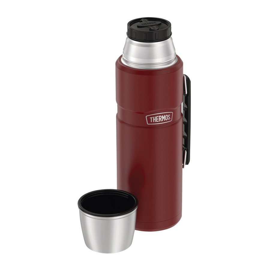 Термос Thermos SK2020 Rustic Red King 2 л, сталь нержавеющая, карминно-красный