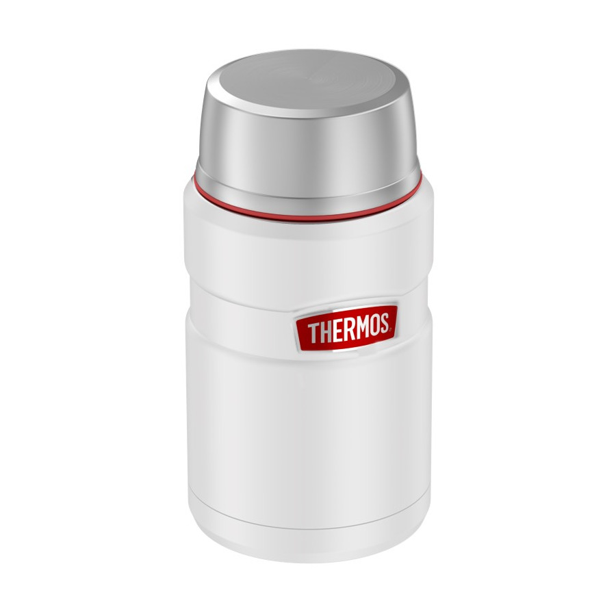 Термос с ложкой Thermos SK3020 RCMW 710 мл, сталь нержавеющая, белый