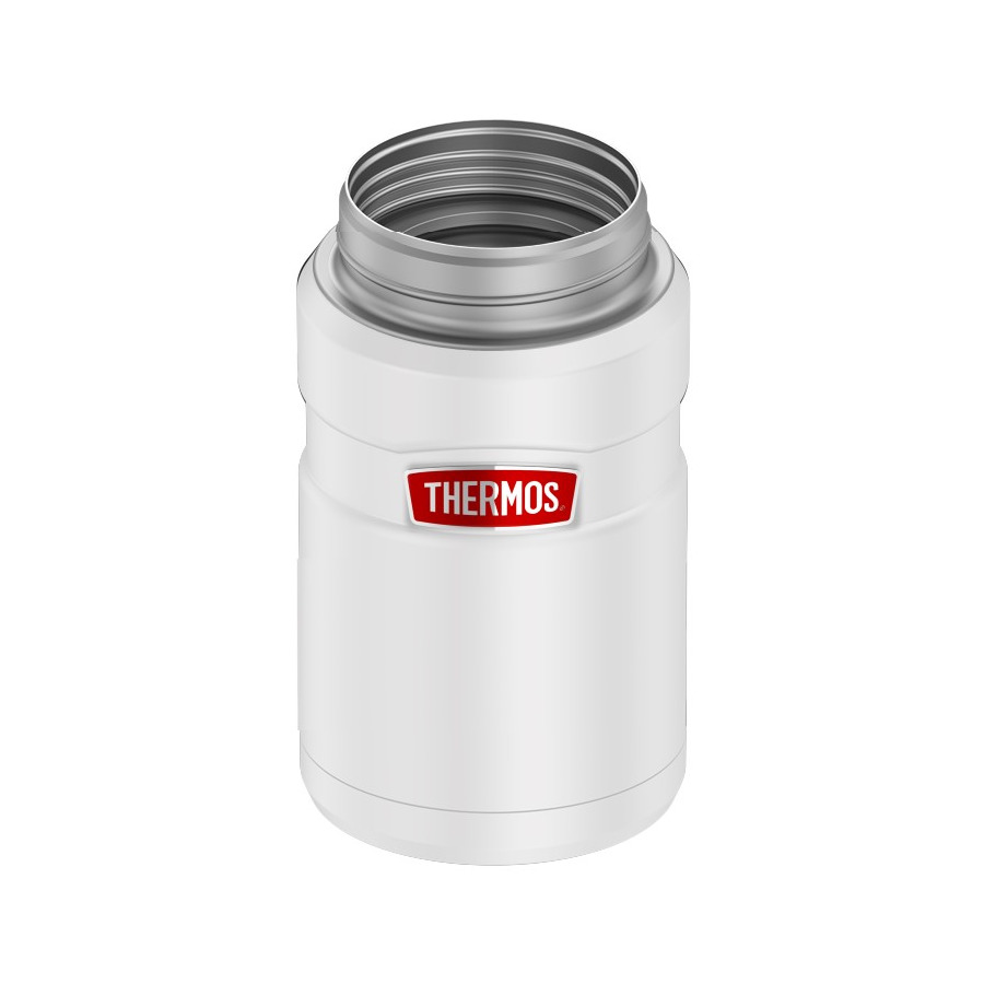 Термос с ложкой Thermos SK3020 RCMW 710 мл, сталь нержавеющая, белый