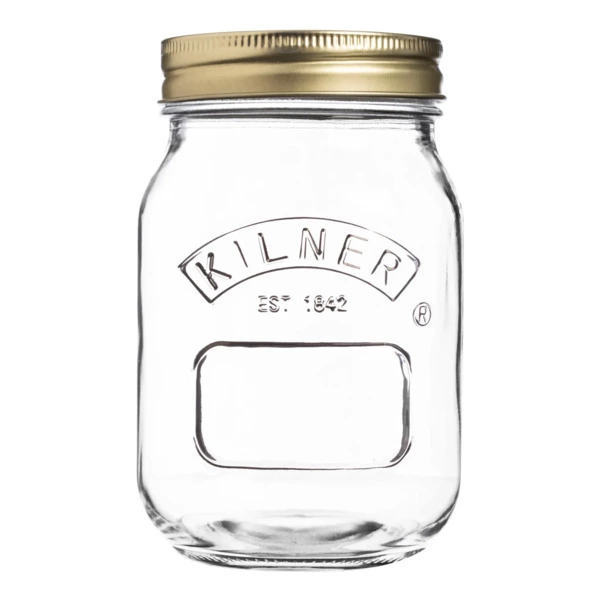 Банка для консервирования Kilner 0,5л, стеклянная, прозрачная