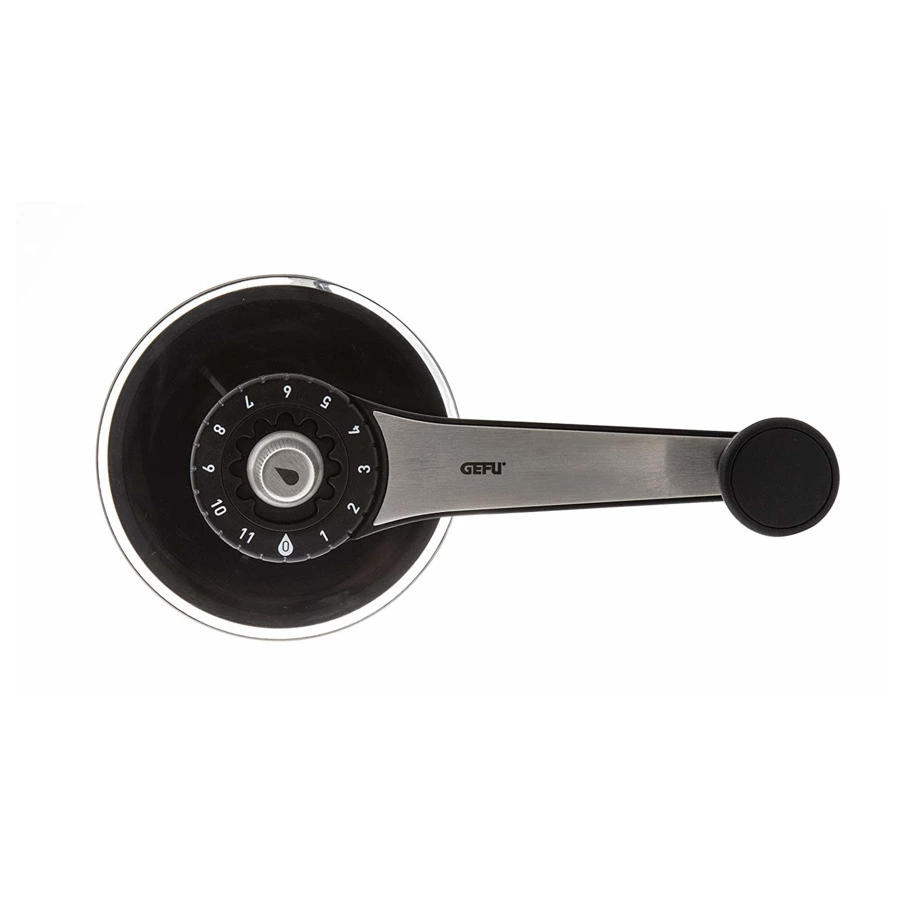 Кофемолка ручная 11 фракций помола Gefu Лоренцо, сталь нержавеющая