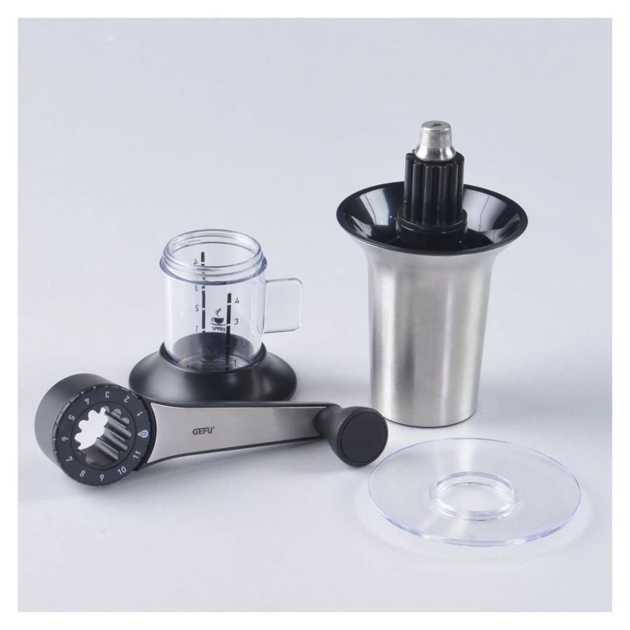 Кофемолка ручная 11 фракций помола Gefu Лоренцо, сталь нержавеющая