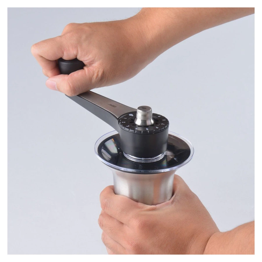 Кофемолка ручная 11 фракций помола Gefu Лоренцо, сталь нержавеющая