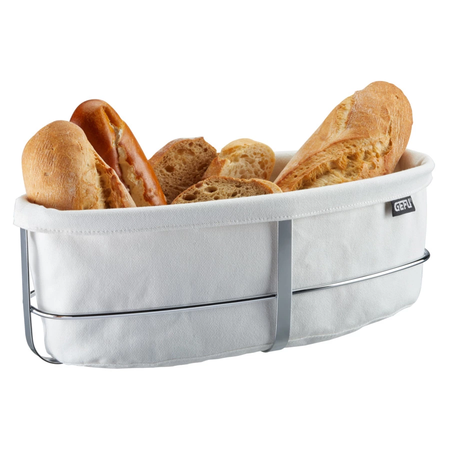 Корзинка для хлеба овальная Gefu Бранч 33,5х15х11,5 см, хлопок