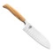 Нож поварской Сантоку Berger Cutlery Ergo Line Olive 16 см, кованая сталь, рукоять из оливы