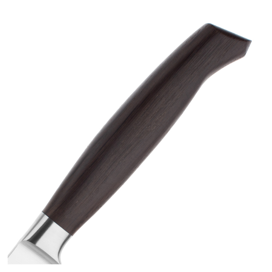 Нож для нарезки Berger Cutlery Ergo Line Smoked Oak 21 см, кованая сталь, рукоять из копченого дуба