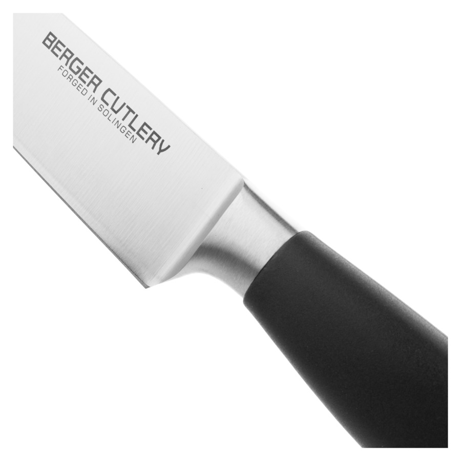 Нож универсальный Berger Cutlery Ergo Line Pro 16 см, кованая сталь, рукоять из ацетальной смолы