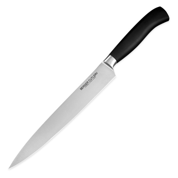 Нож для нарезки Berger Cutlery Ergo Line Pro 21 см, кованая сталь, рукоять из ацетальной смолы