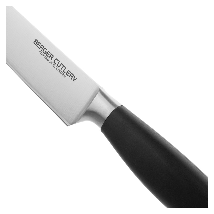 Нож для нарезки Berger Cutlery Ergo Line Pro 21 см, кованая сталь, рукоять из ацетальной смолы