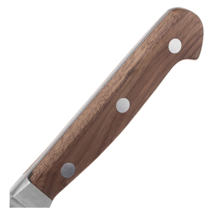 Нож для хлеба Berger Cutlery Classic Walnut 20 см, кованая сталь, рукоять из ореха