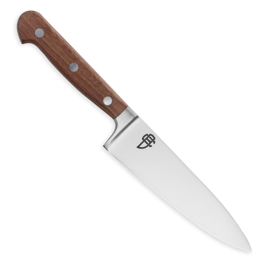 Нож поварской Шеф Berger Cutlery Classic Walnut 16 см, кованая сталь, рукоять из ореха