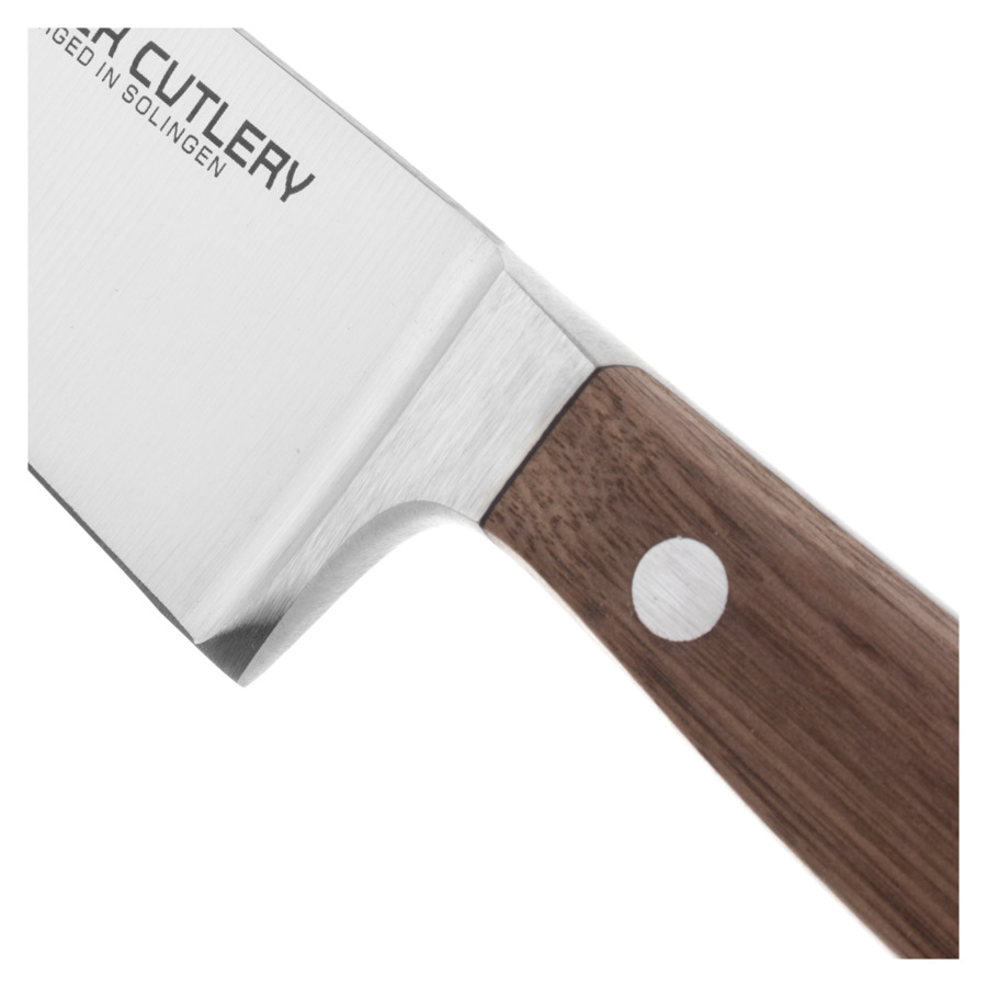 Нож поварской Шеф Berger Cutlery Classic Walnut 16 см, кованая сталь, рукоять из ореха