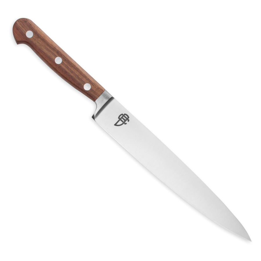 Нож для нарезки Berger Cutlery Classic Walnut 21 см, кованая сталь, рукоять из ореха