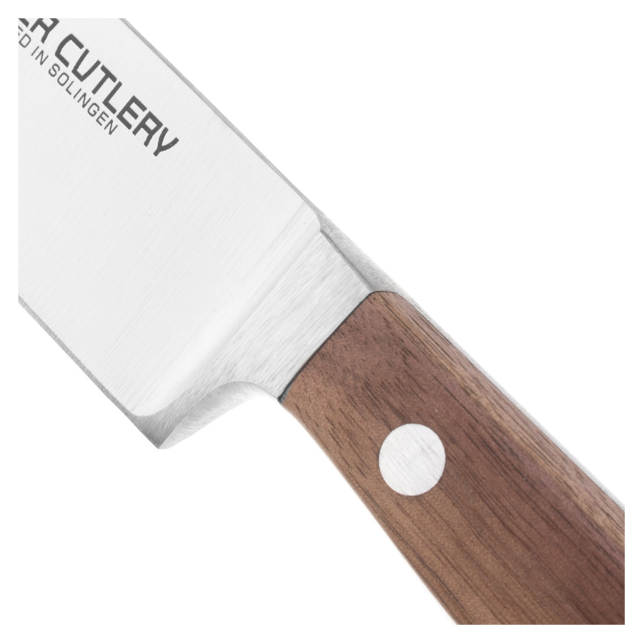 Нож для нарезки Berger Cutlery Classic Walnut 21 см, кованая сталь, рукоять из ореха