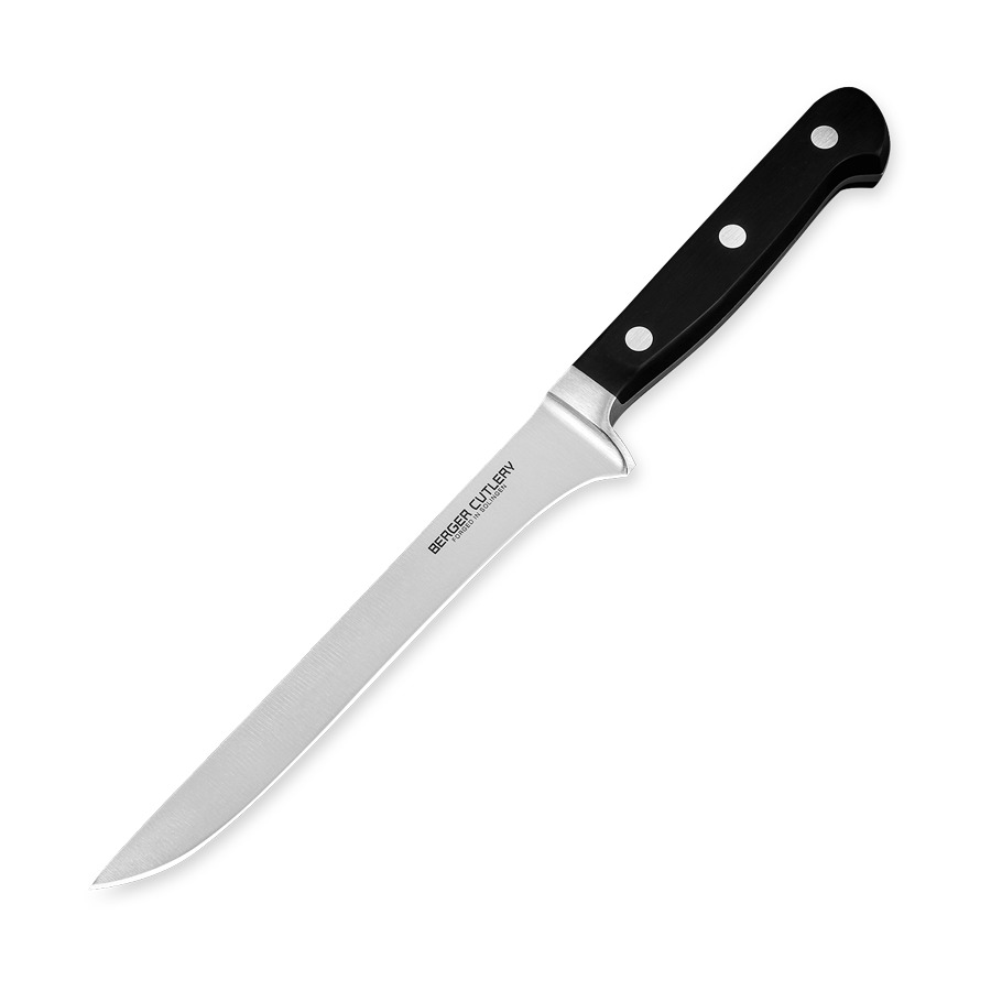 Нож обвалочный Berger Cutlery Classic Pro 16 см, кованая сталь, рукоять из ацетальной смолы