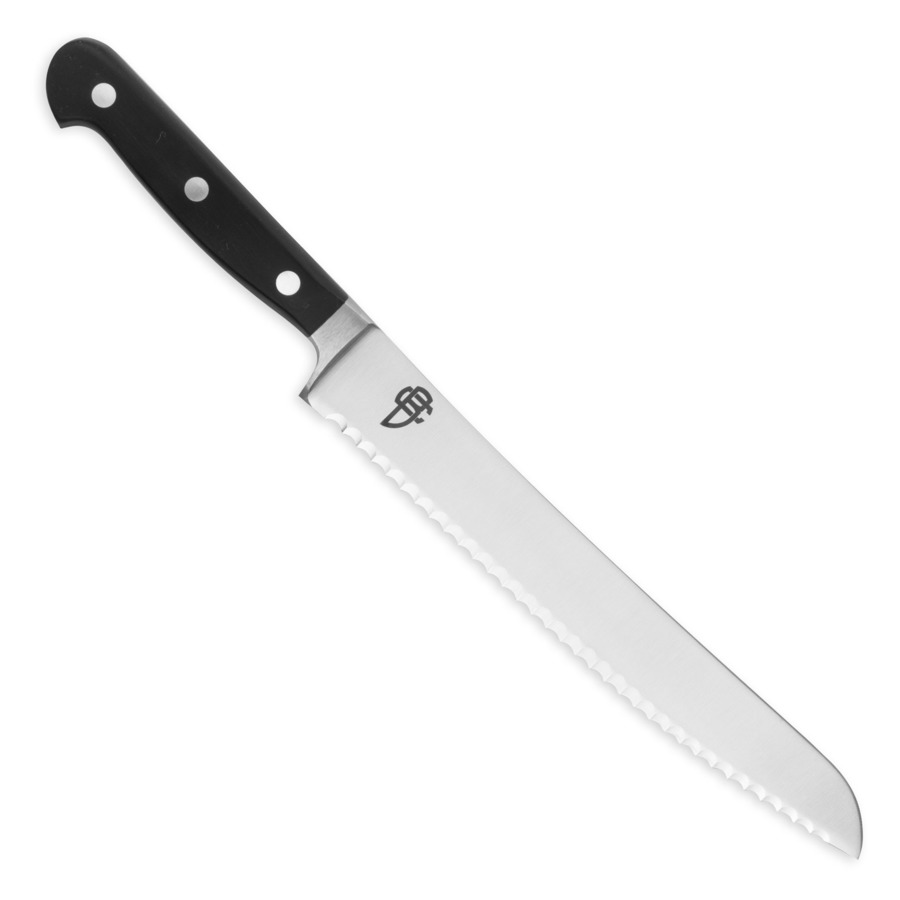 Нож для хлеба Berger Cutlery Classic Pro 20 см, кованая сталь, рукоять из ацетальной смолы