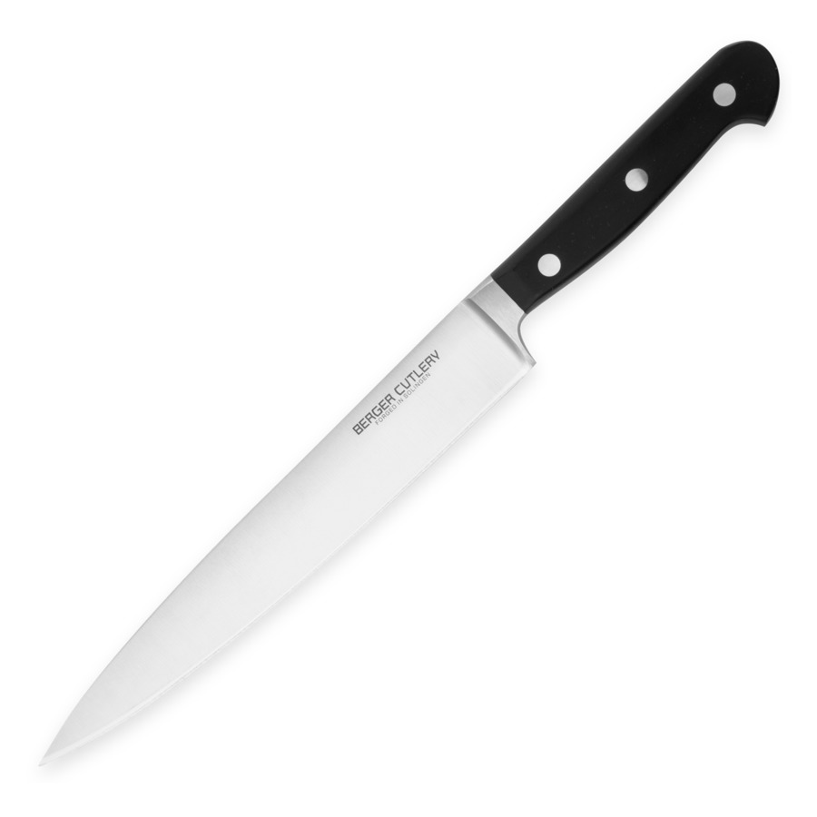 Нож для нарезки Berger Cutlery Classic Pro 21 см, кованая сталь, рукоять из ацетальной смолы