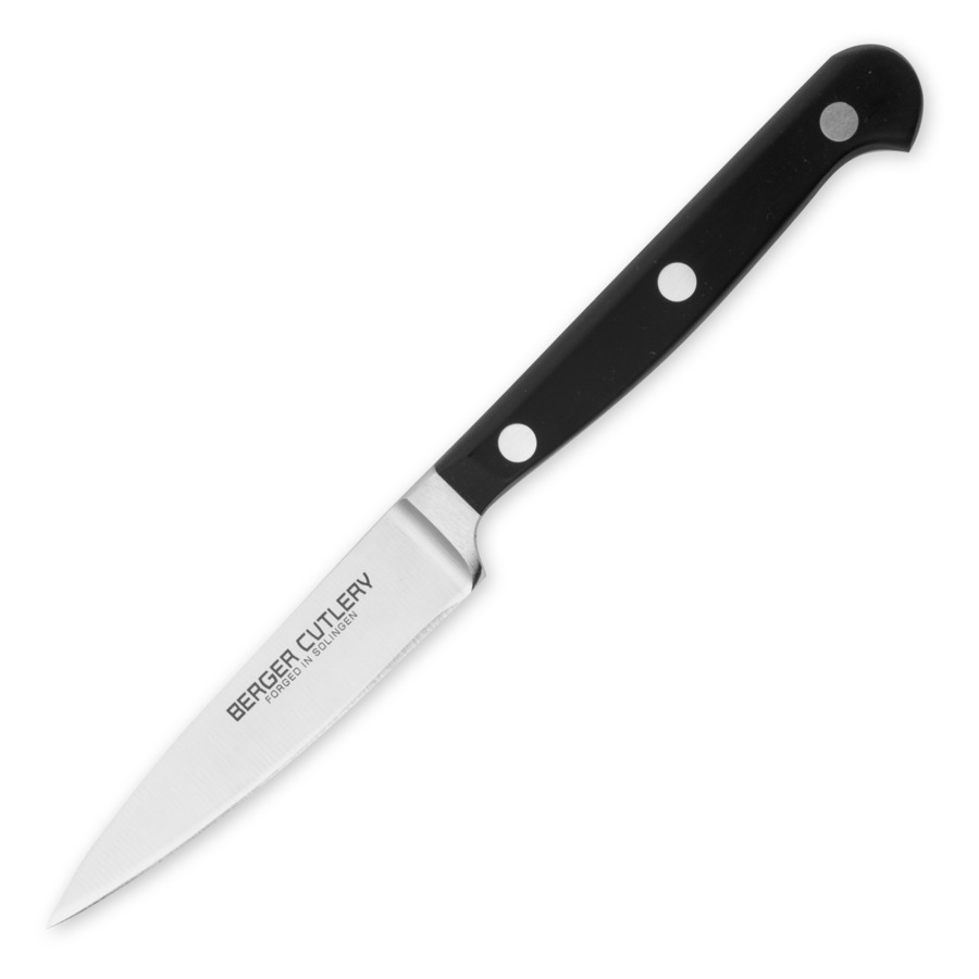 Нож для чистки и нарезки Berger Cutlery Classic Pro 9 см, кованая сталь, рукоять из ацетальной смолы