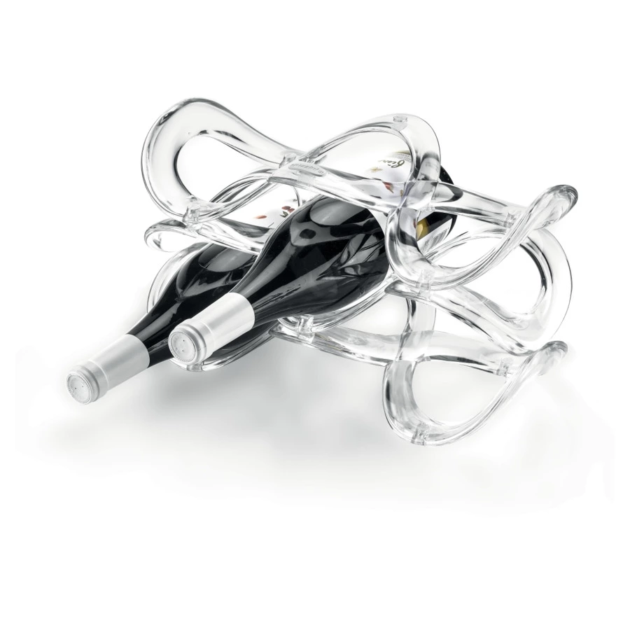 Подставка для бутылок Guzzini Cuvee 11x36,5x17 см, акрил, прозрачная