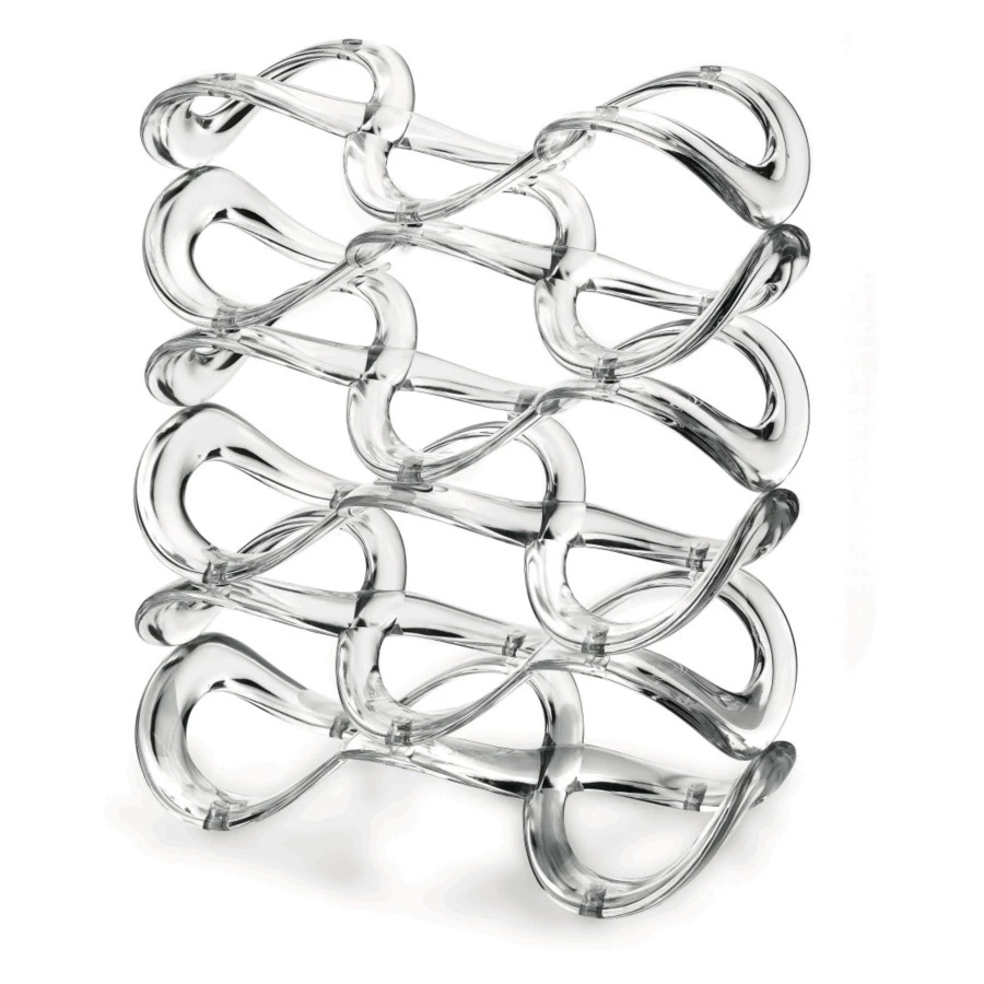 Подставка для бутылок Guzzini Cuvee 11x36,5x17 см, акрил, прозрачная