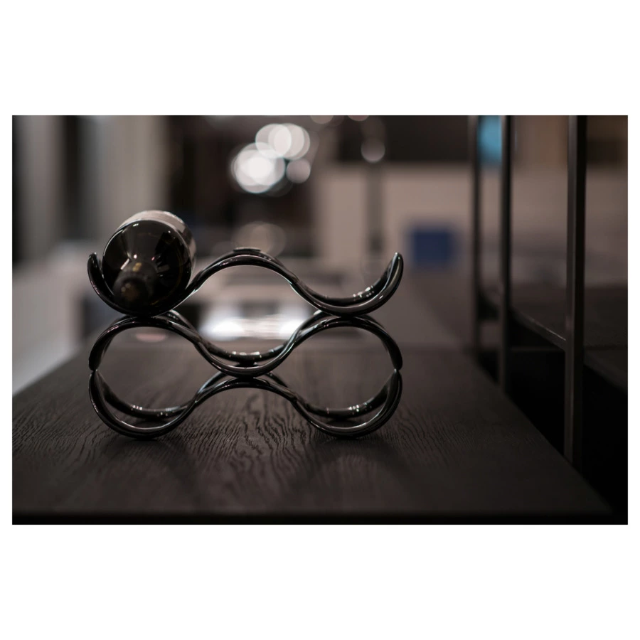 Подставка для бутылок Guzzini Cuvee 11x33x17 см, акрил, черная