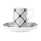Набор чашек кофейных с блюдцами Vista Alegre Калсада 100 мл, 4 шт, фарфор