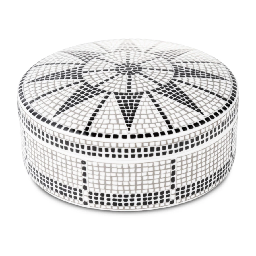 Шкатулка круглая Vista Alegre Калсада 10 см, фарфор