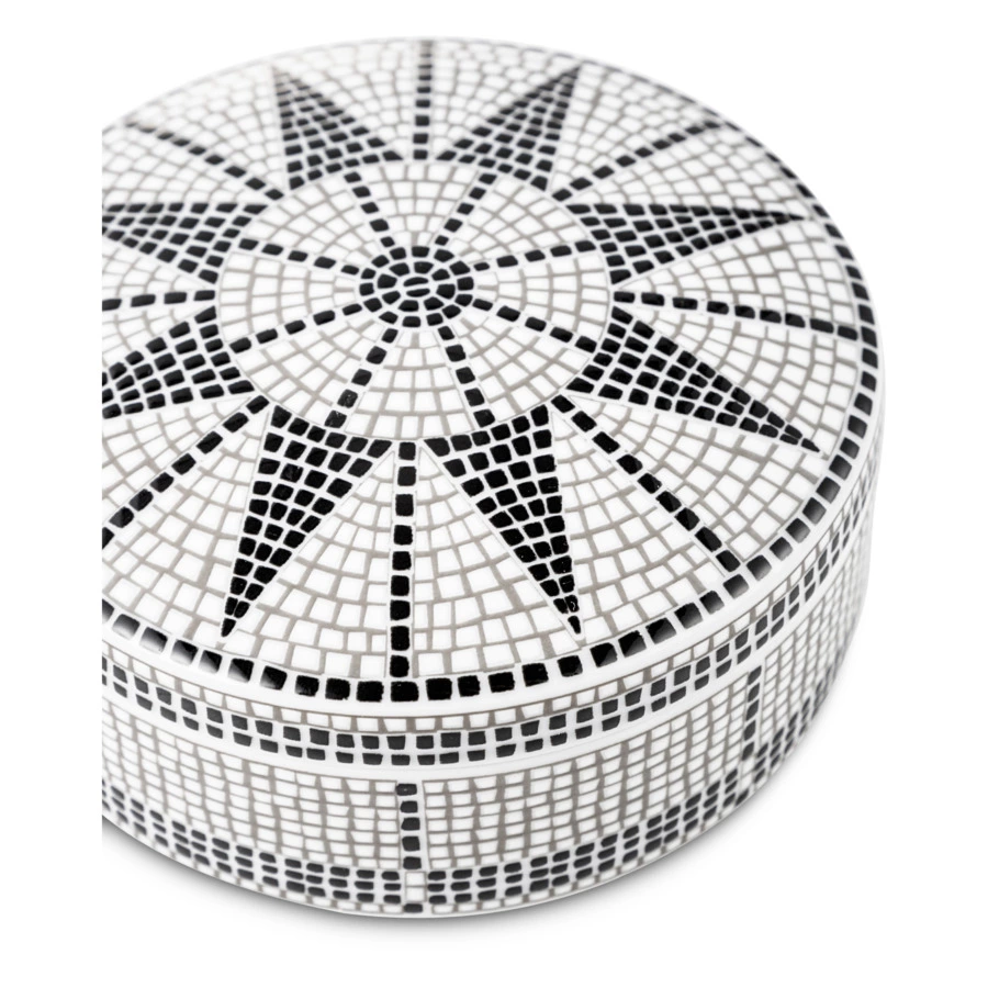 Шкатулка круглая Vista Alegre Калсада 10 см, фарфор