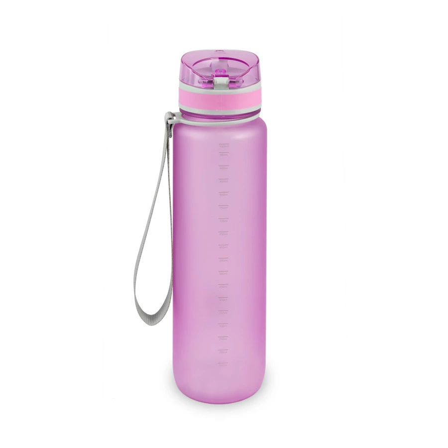 Бутылка для воды с ситечком Арктика 1 л, тритан, лавандовая матовая