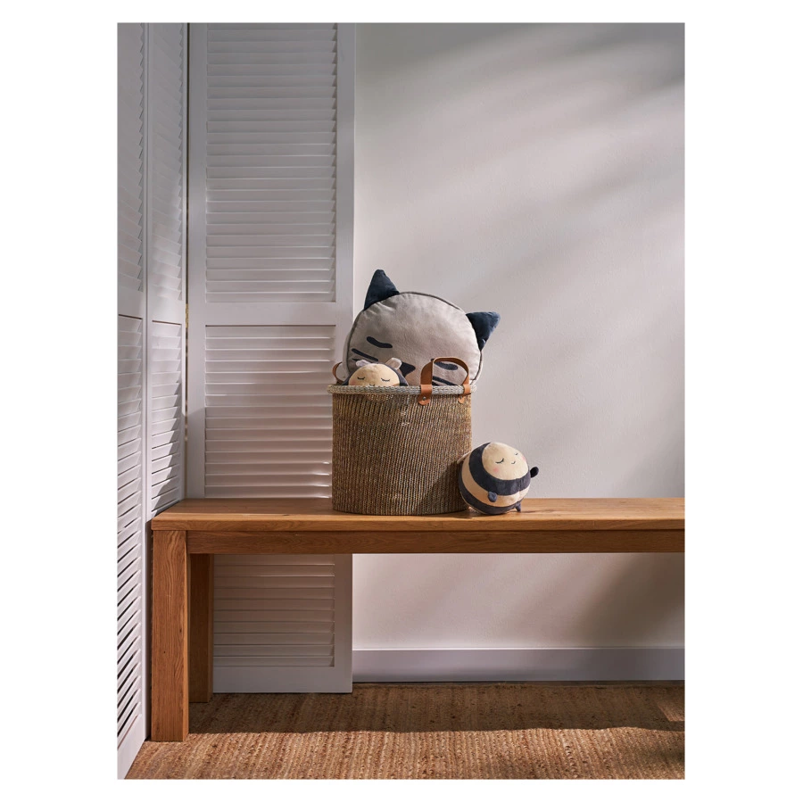 Корзина для хранения Bergenson Bjorn Sustainable collection 18 л, бежевая