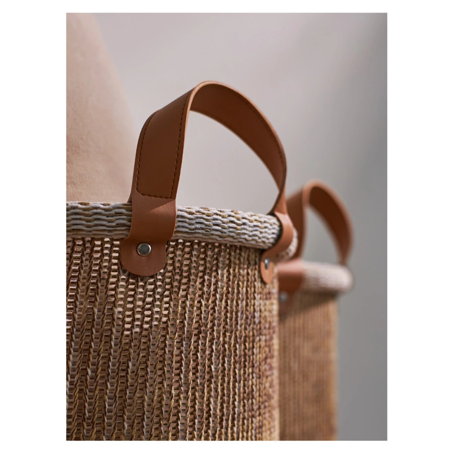 Корзина для хранения Bergenson Bjorn Sustainable collection 18 л, бежевая