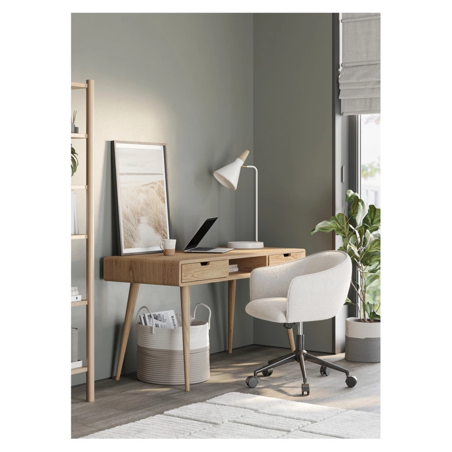 Кресло Bergenson Bjorn Paal, букле, серое