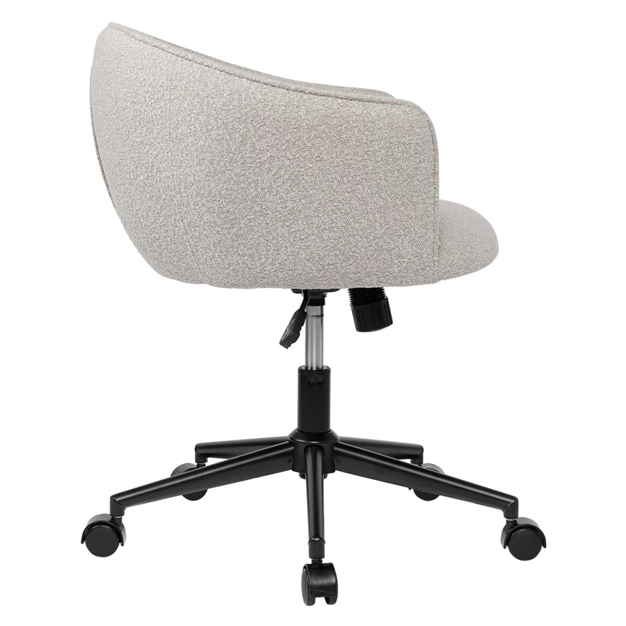 Кресло Bergenson Bjorn Paal, букле, серое