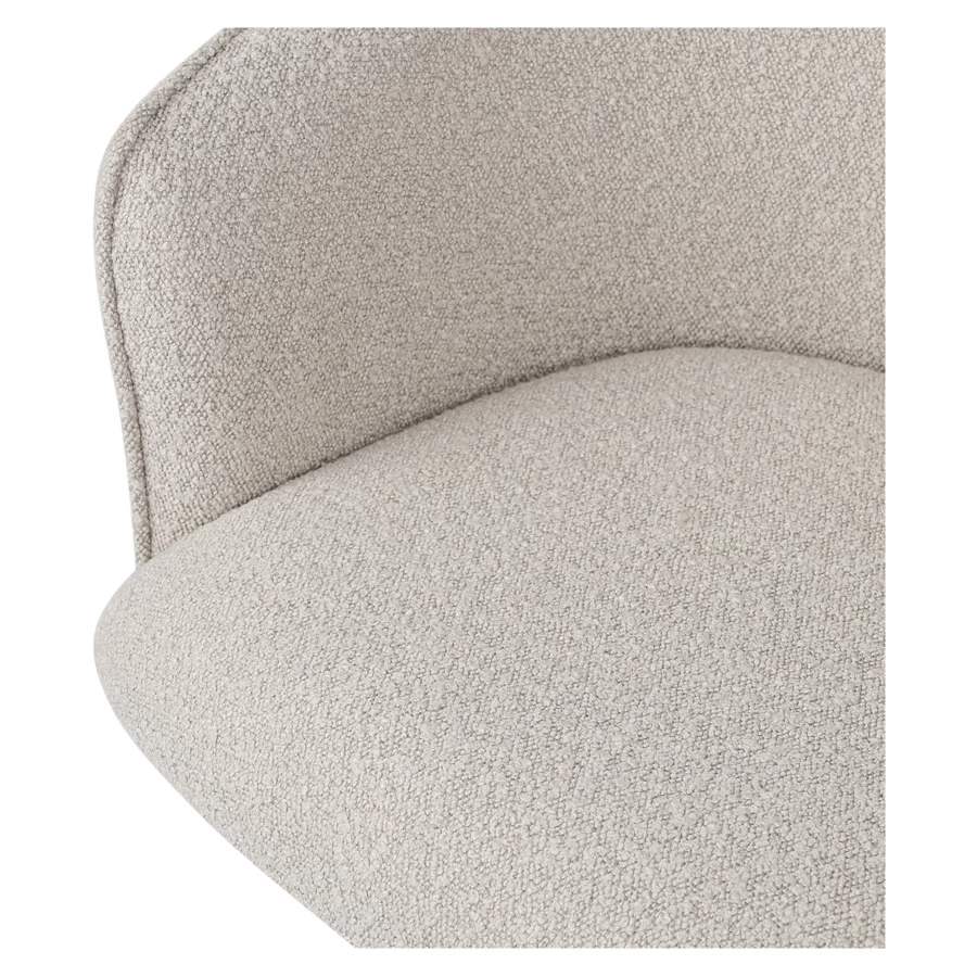 Кресло Bergenson Bjorn Paal, букле, серое
