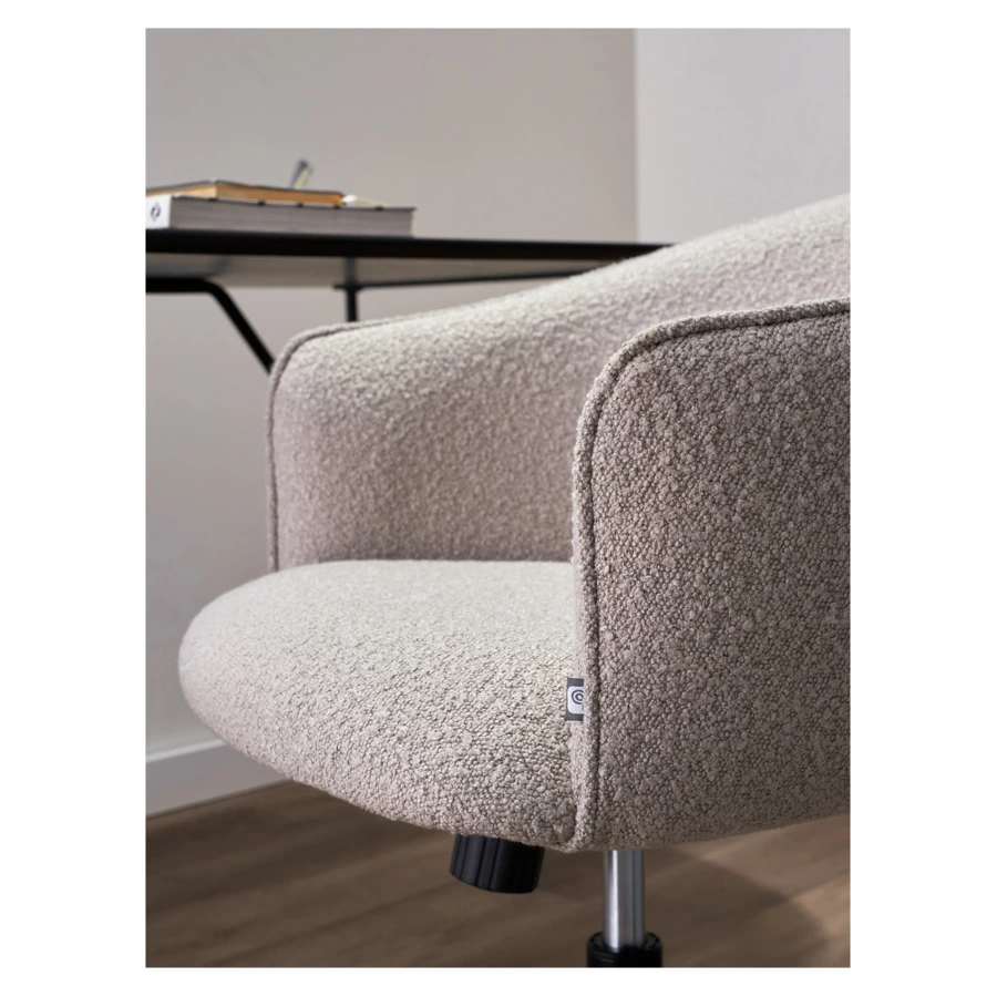 Кресло Bergenson Bjorn Paal, букле, серое