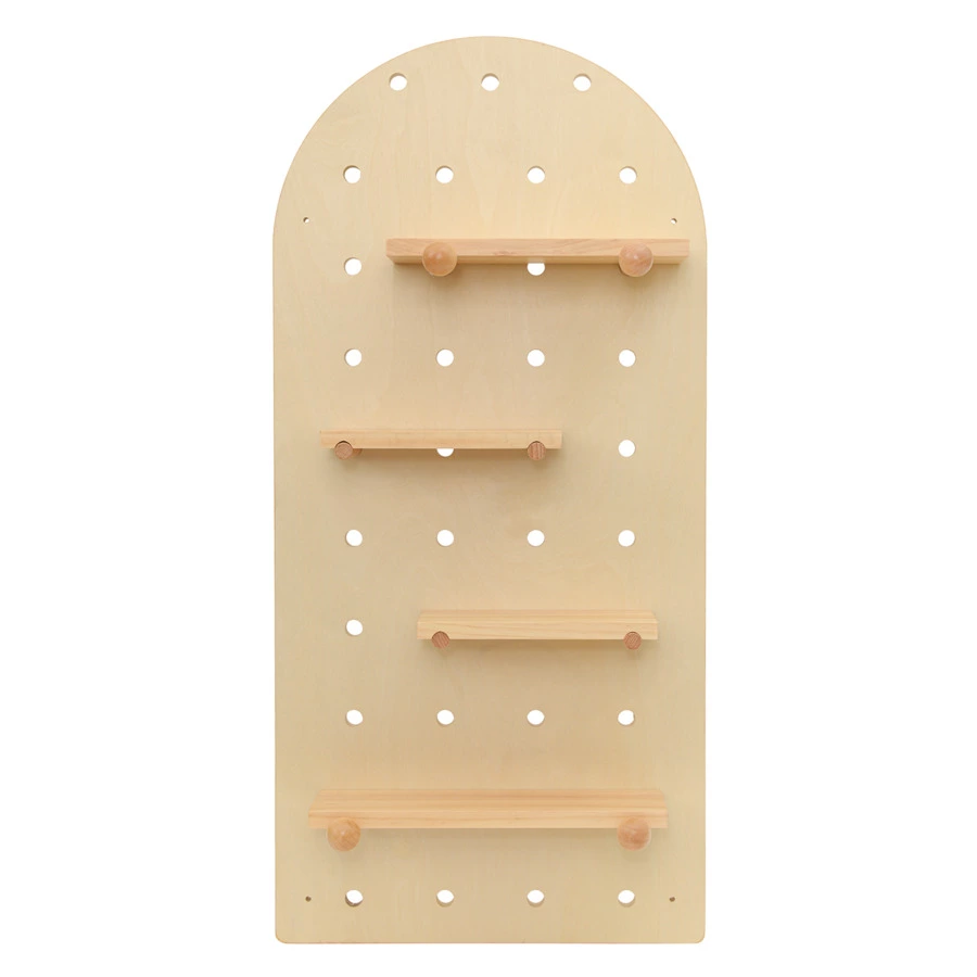 Полка настенная Bergenson Bjorn Shely 38х80 см, светлое дерево