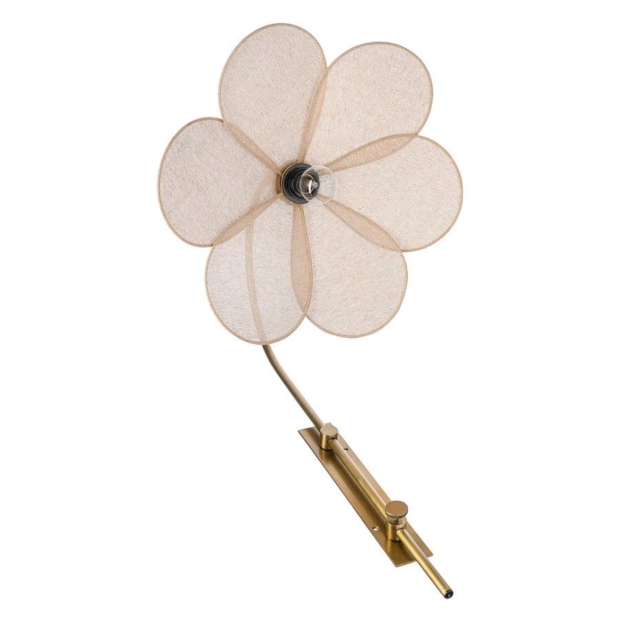 Светильник настенный Bergenson Bjorn Kamille 55х67 см, бежевый