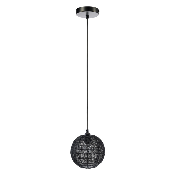 Светильник подвесной Bergenson Bjorn Vinger 20х22 см, черный