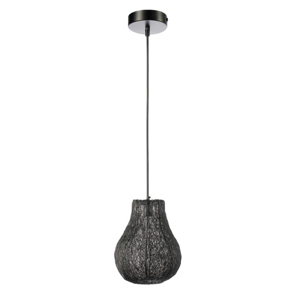 Светильник подвесной Bergenson Bjorn Vinger 27х35 см, черный